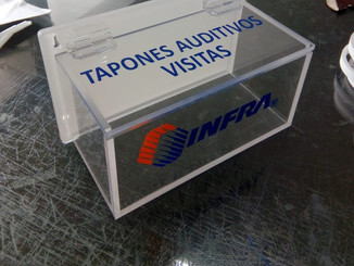 Decoración de cajas de acrílico