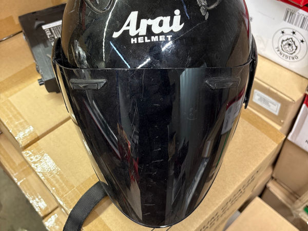 Casque moto Arai jet noir