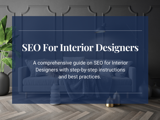 How to Do SEO For Interior Designers