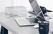 Monthly SEO Package Featuring laptop on desk