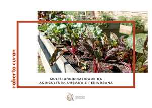 Multifuncionalidade da Agricultura Urbana e Periurbana.