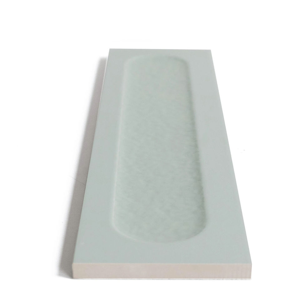 立体タイルDOCS Valley｜深いリブが陰影を生む立体タイル形状