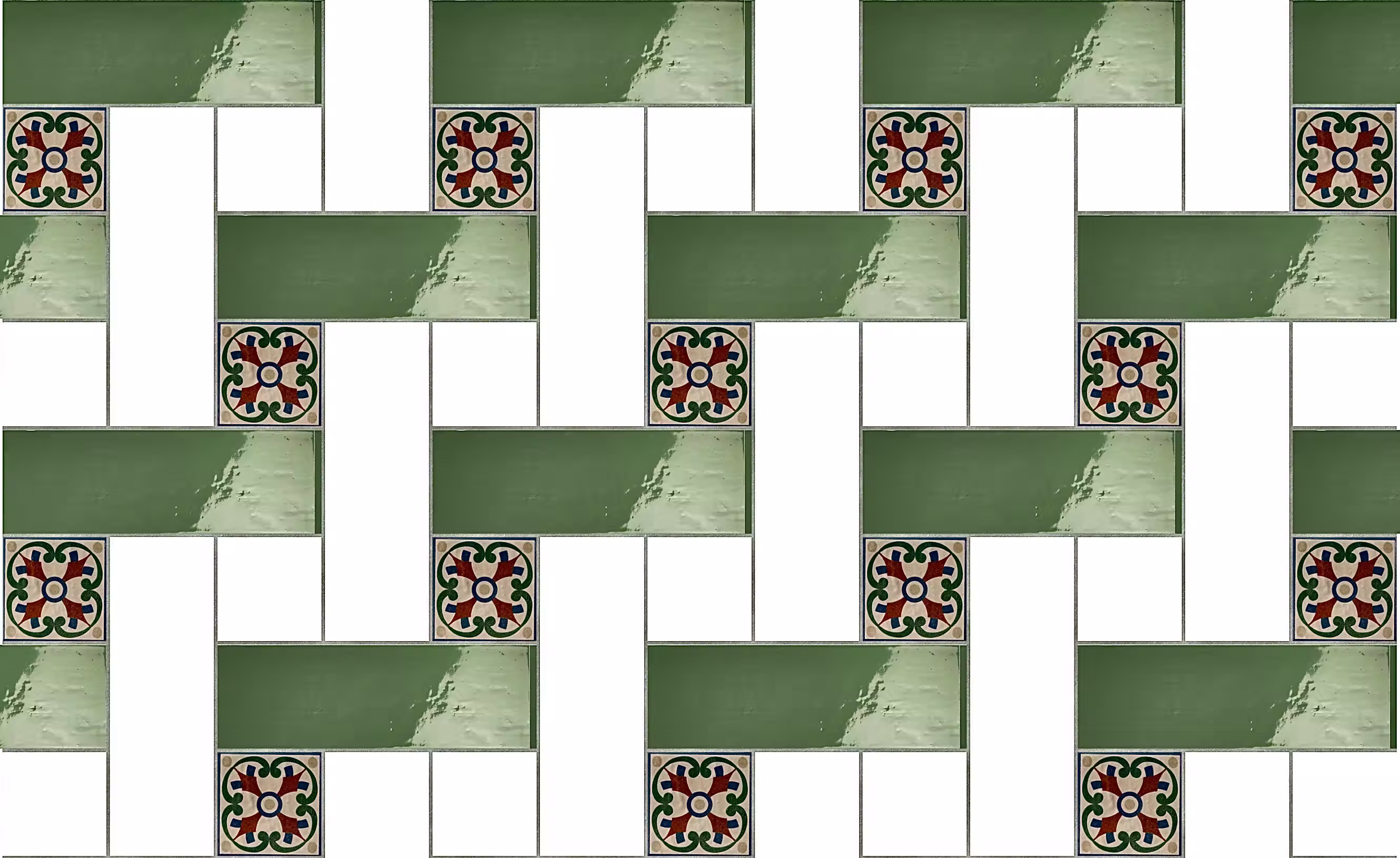 Argileデコール 複数形状の組み合わせパターン例6