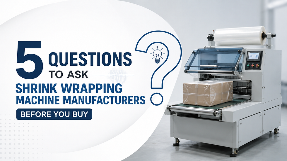 5 Questions to Ask Shrink Wrapping Machine Manufacturers Before You Buy