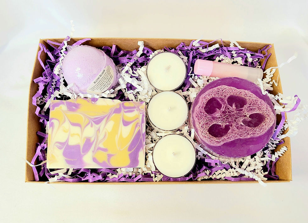 Thumbnail: Lavender Honey Handmade Soaps Gift Set