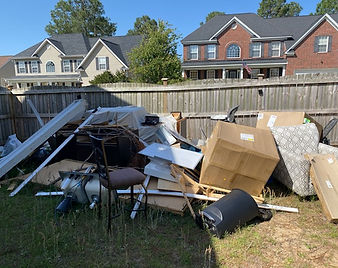 backyard junk removal
