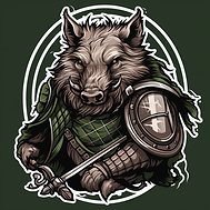tdeker_Heraldry_logo_scottish_wild_boar_with_tusks_portrait_i_23188dc1-4aec-474c-a740-c584