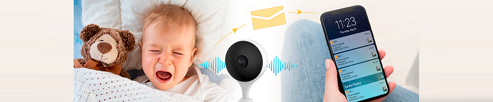 Miniatura: Camara Wifi de 2 Megapixeles/ con Detección de Humanos/ Microfono Integrado/ IR