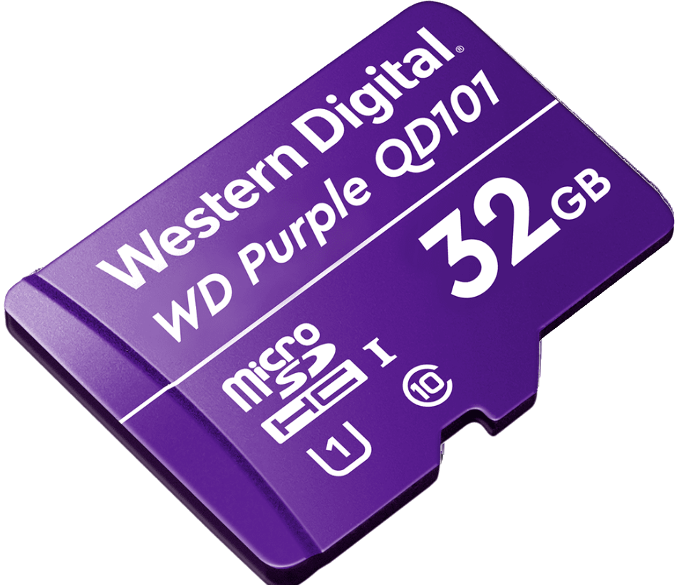 Miniatura: WESTERN WDD032G1P0C- Memoria de 32GB Micro SDHC/ Linea Purple/ Clase 10 U1/ Lect