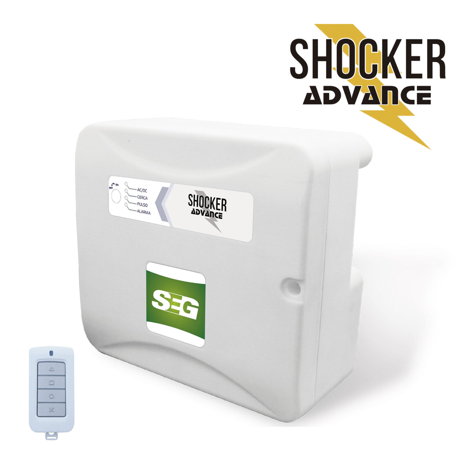 ENERGIZADOR SHOCKER ADVANCE CON LLAVE Y CONTROL