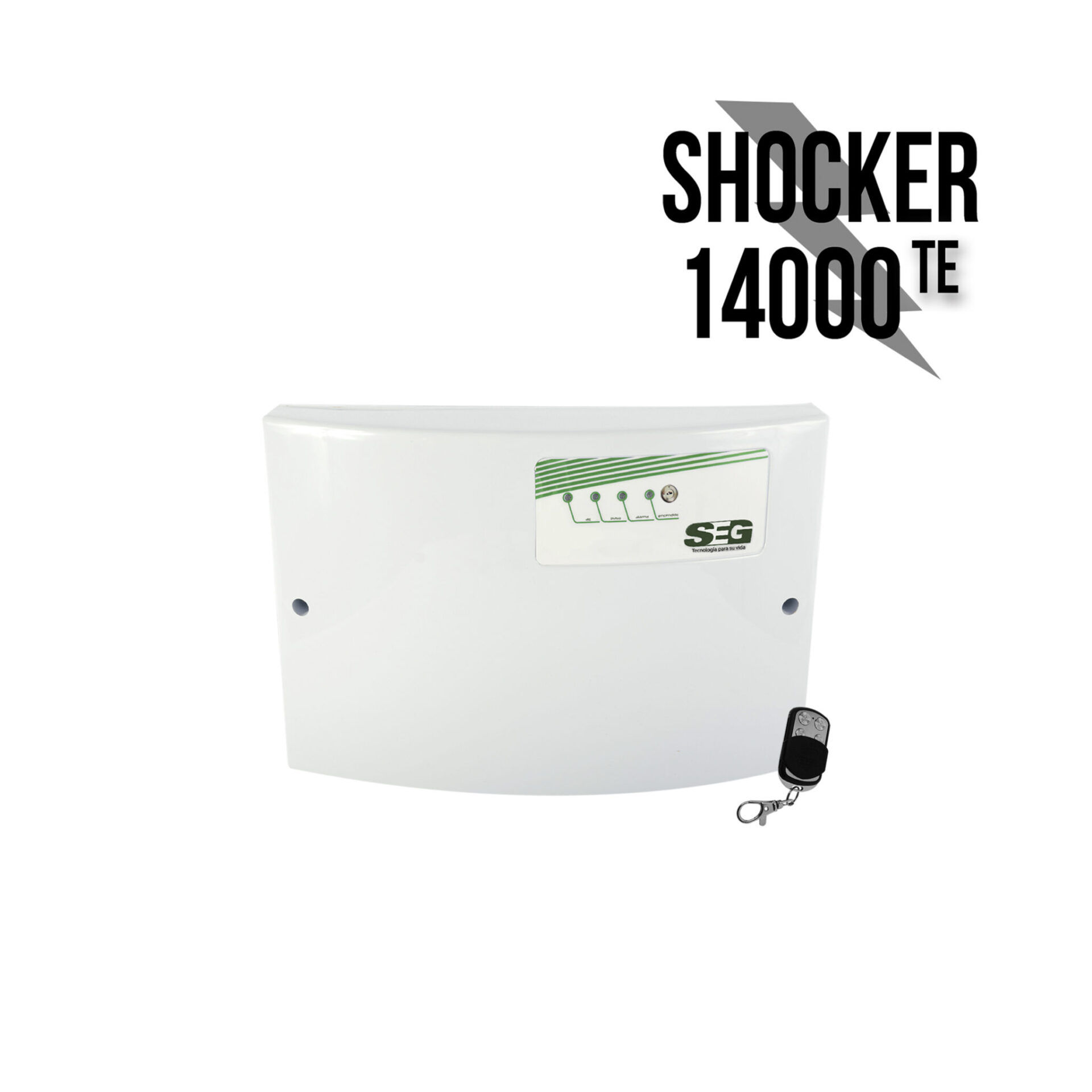 ENERGIZADOR SHOCKER 14000TE CON LLAVE Y CONTROL