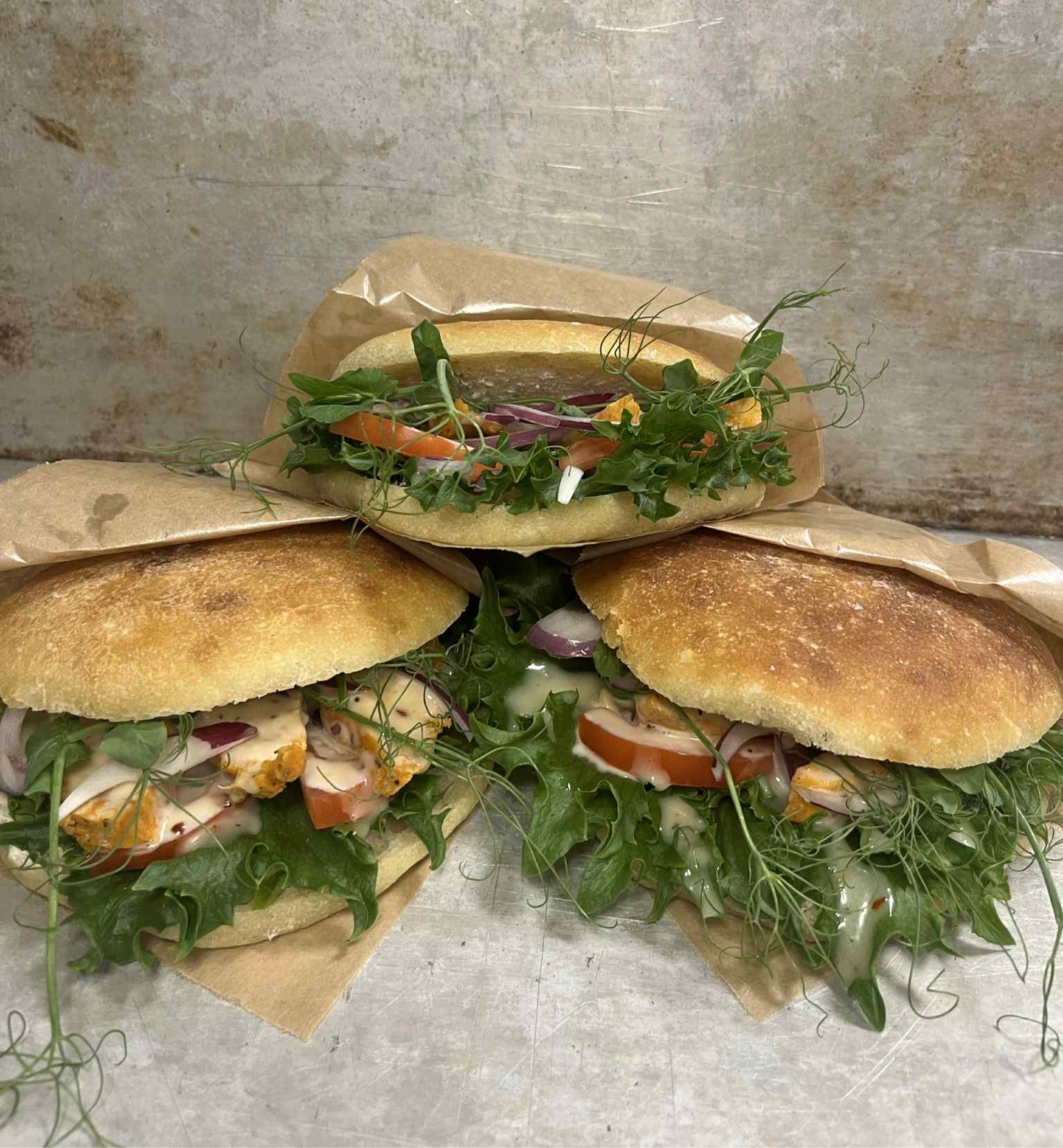 Flatbread med kyckling