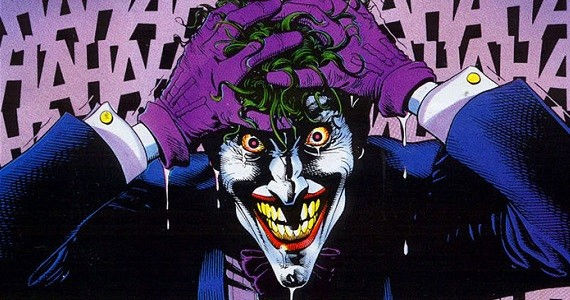 The Joker from Brian Bolland & Alan Moore's 1988 graphic novel, The Killing Joke