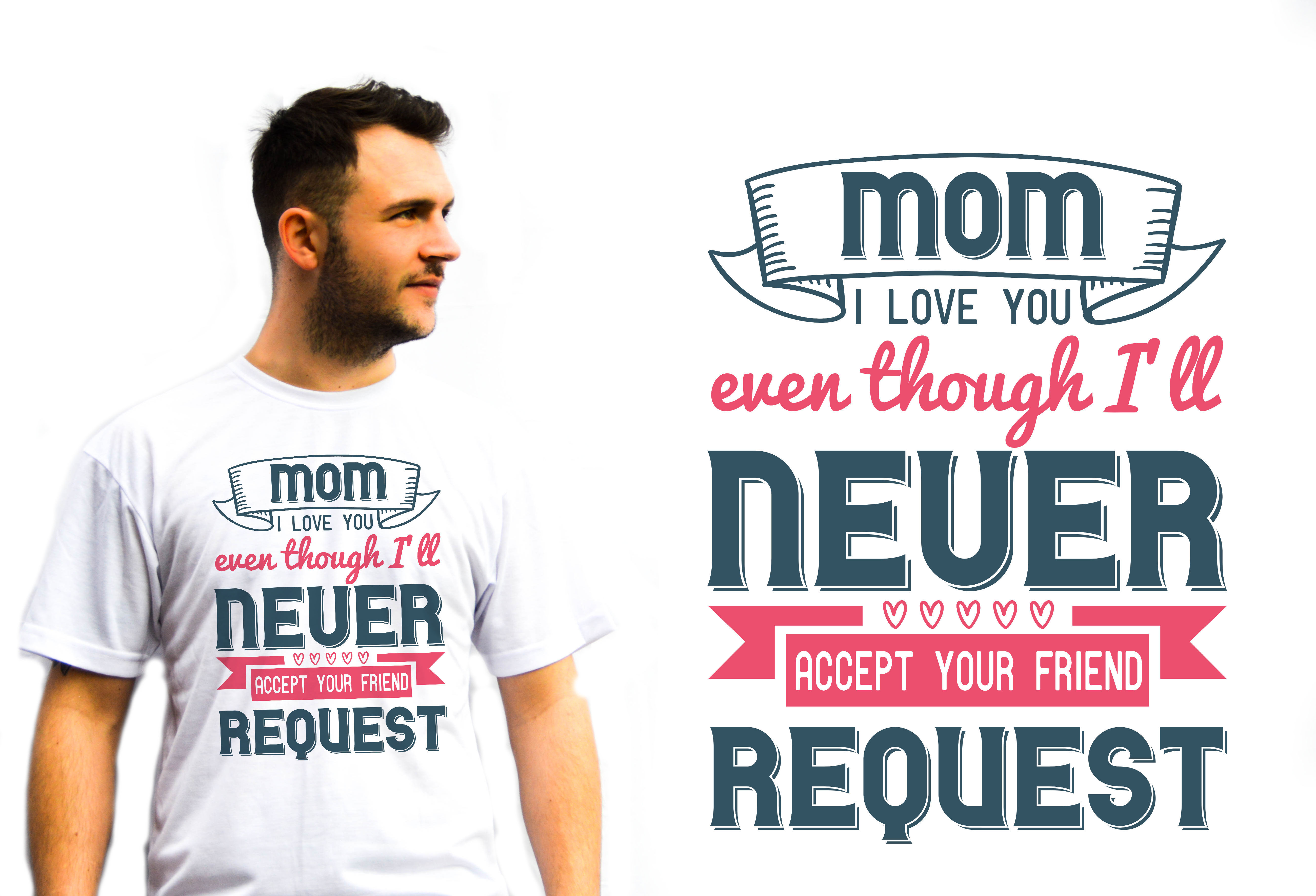 Unisex Mother's Day T-Shirts, Great Gift idea, Novelty Tees, Mom I love You