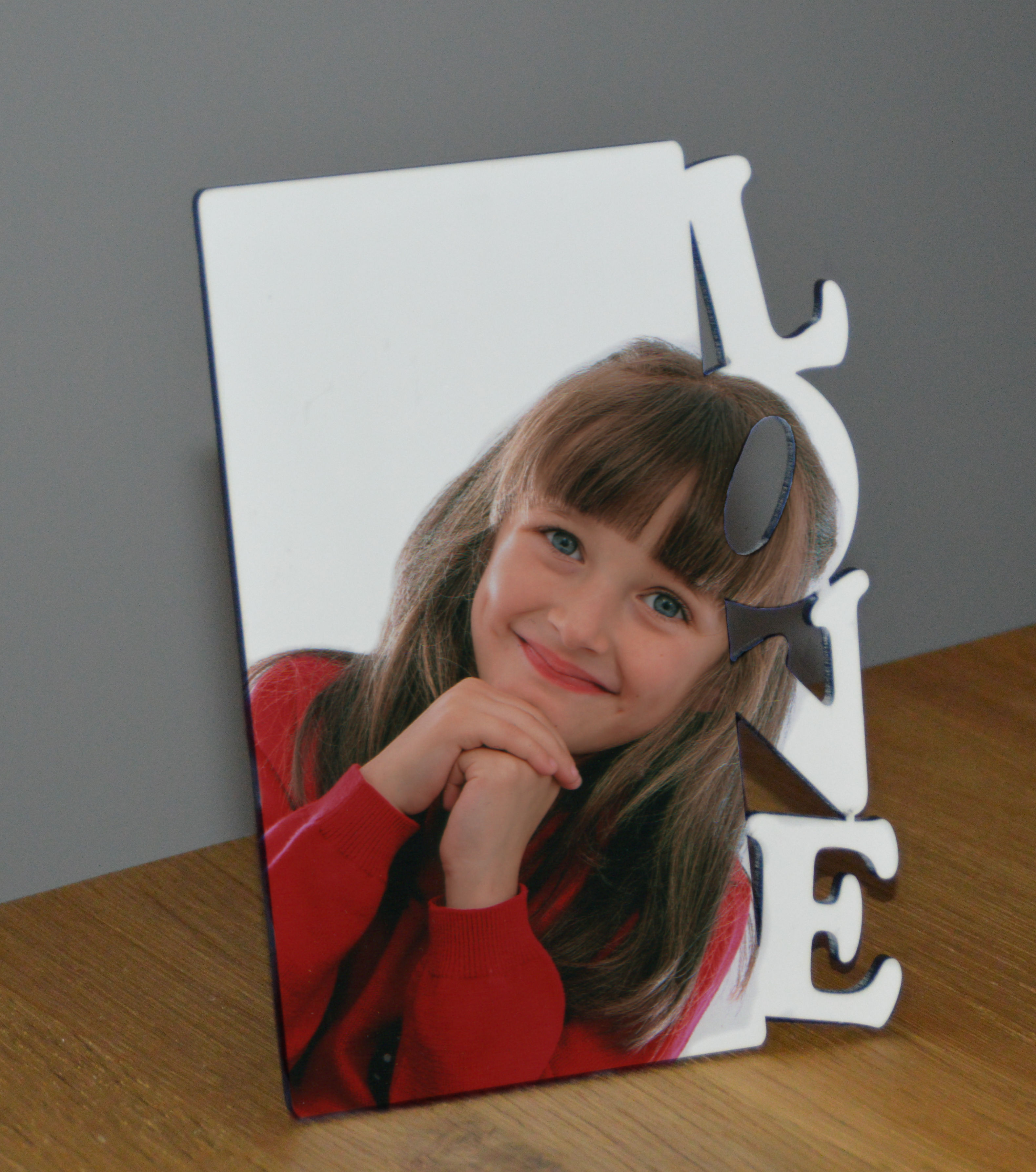Personalised Love Photo Frame, Valentine's Day, Mother's Day