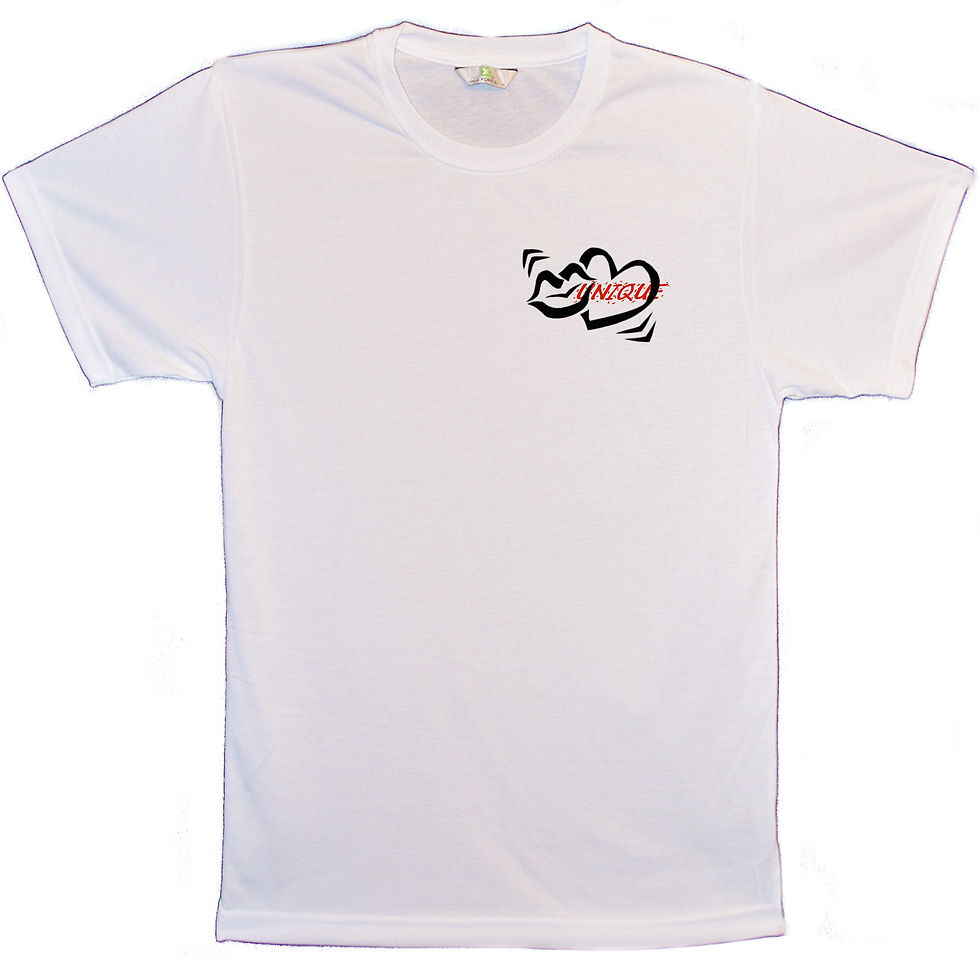 Lips T-Shirt | White T-Shirt with Unique Lip Art Red