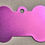 Thumbnail: Laser Engraved Personalised Aluminium Bone Shape Dog ID Tags Both sides