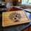 Thumbnail: Top quality personalised Butchers Block-style Chopping Board | Family Tree