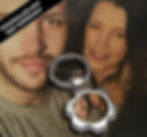 Personalised Starburst Keyring, your photograph
