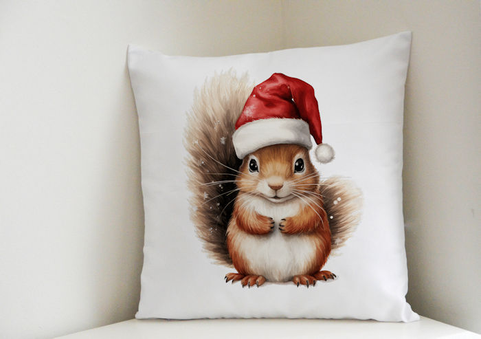 Thumbnail: Fox, Squirrel, and wolf Cushion Covers plus cushion Great Gift idea