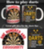 Darts Mug | How to play darts, Darts mugs, Dishwasher Safe