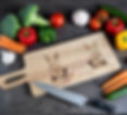 Fox Wooden Serving Chopping Board with handle | Of course it's ok if you don't like foxes, We Don't have to be friends