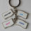 Thumbnail: Personalised Multi Flag Keyring with your photographs and or words 1