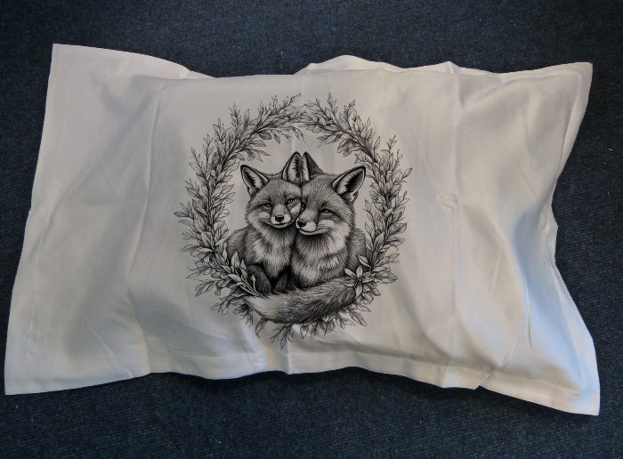 Thumbnail: Seven New Designs | Fox Pillowcase | Great for the fox Fan |