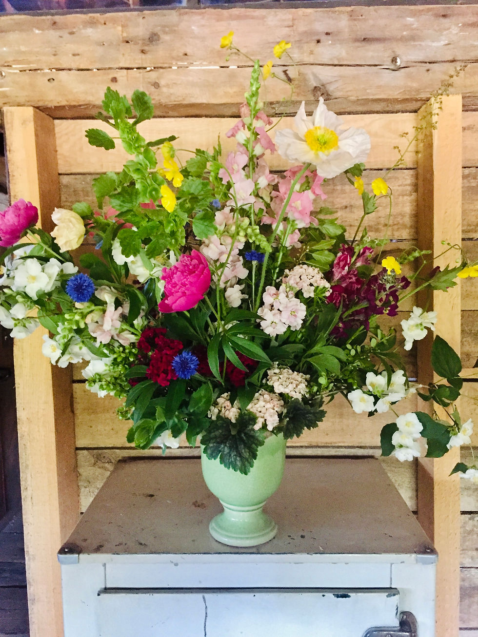 Large spring arrangement