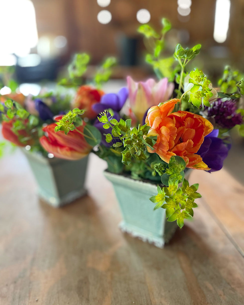Spring mini arrangements