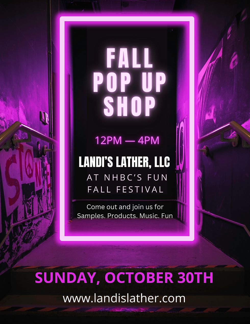 Pop Up Shop with Landi's Lather!