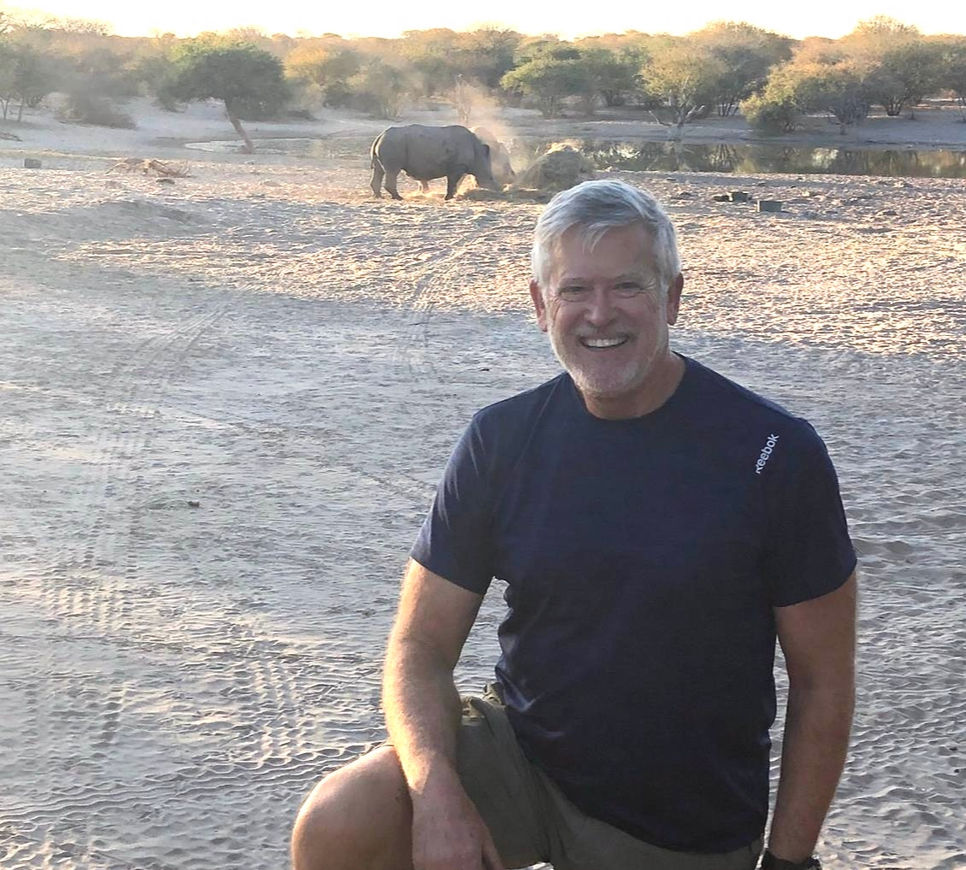 African Action Adventure Novels Author Trip Mackintosh Portrait