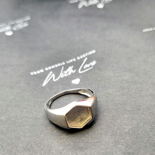 Spellbound Ashes Inclusion Ring Cumbria Life Casting