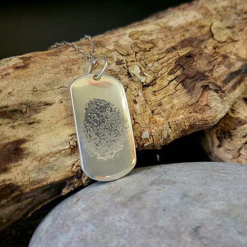 Engraved Dogtag Cumbria Life Casting