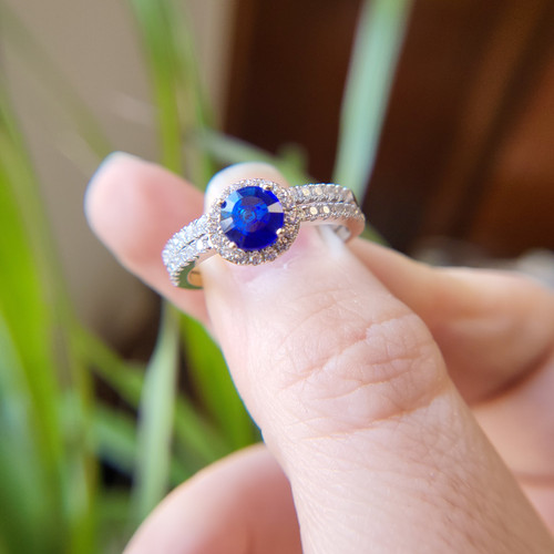 The Halo Glass Inclusion Ring Cumbria Life Casting