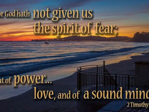 Running in Fear, or finding comfort in Faith - Author Ron Nelson