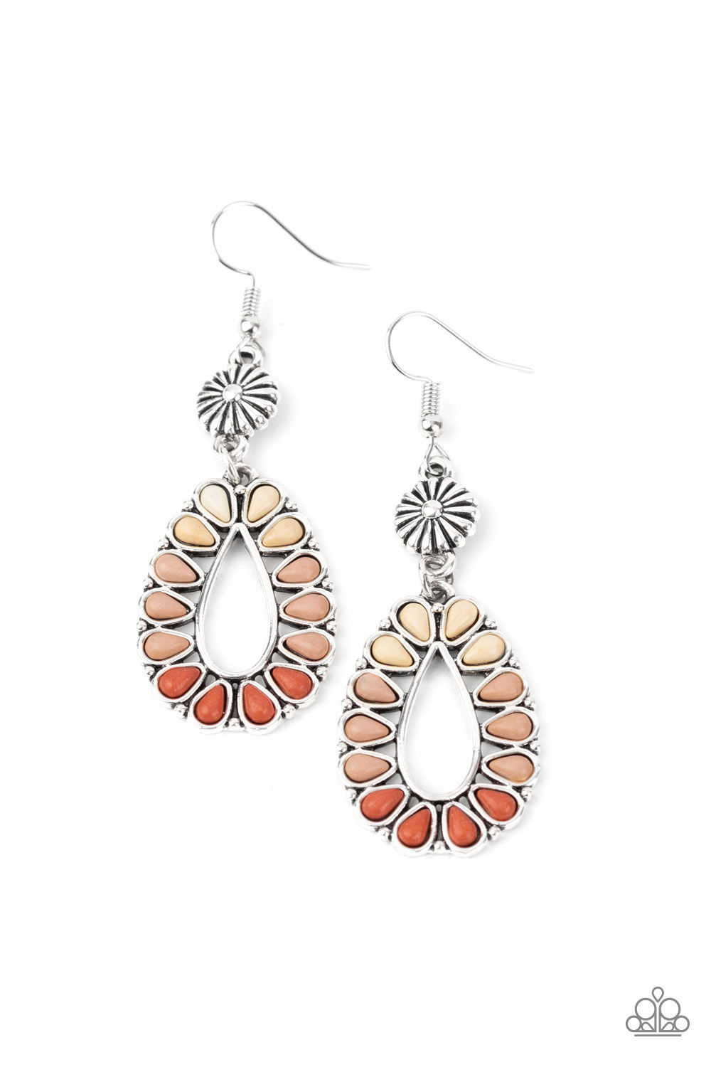 Stone Orchard - Multi Paparazzi Earrings