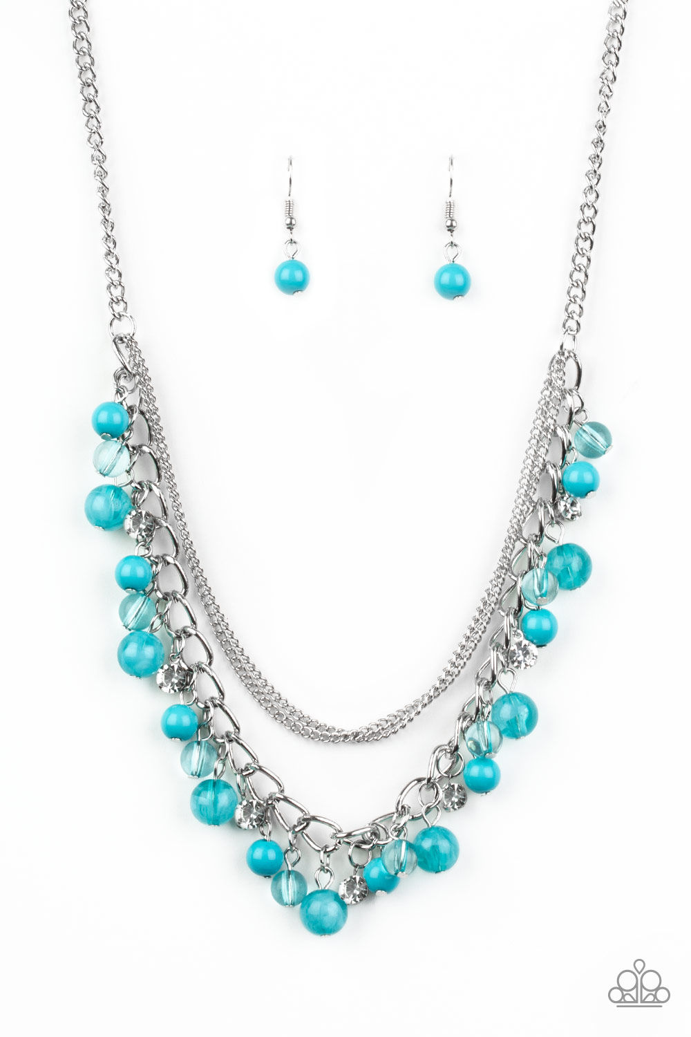 Wait and SEA - Blue Paparazzi Necklace