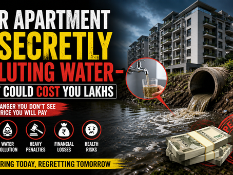 Your Apartment Is Secretly Polluting Water — And It Could Cost You Lakhs