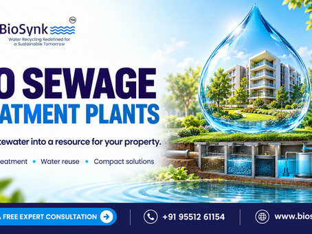 Bio Sewage Treatment Plants: Turn Wastewater into a Resource for Your Property