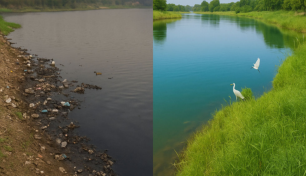 BioSynk: Protecting the Narmada by Stopping Pollution at the Source