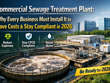 Commercial Sewage Treatment Plant: Why Every Business Must Install It to Save Costs & Stay Compliant in 2026