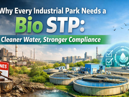 Why Every Industrial Park Needs a Bio STP: Cleaner Water, Stronger Compliance