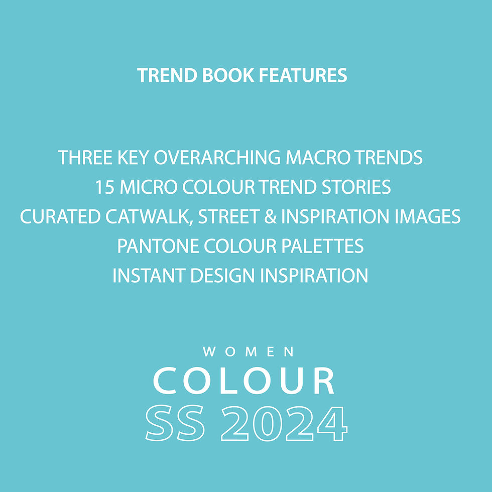 Thumbnail: spring summer 2024 fashion trends colour forecast women trend book
