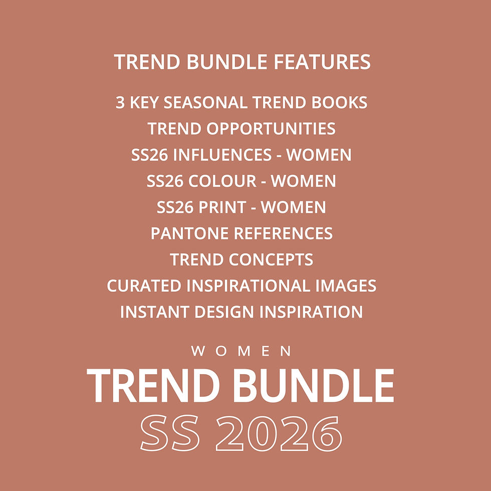 Thumbnail: Spring Summer 2026 Influences, Colour and Print Trend Forecasts