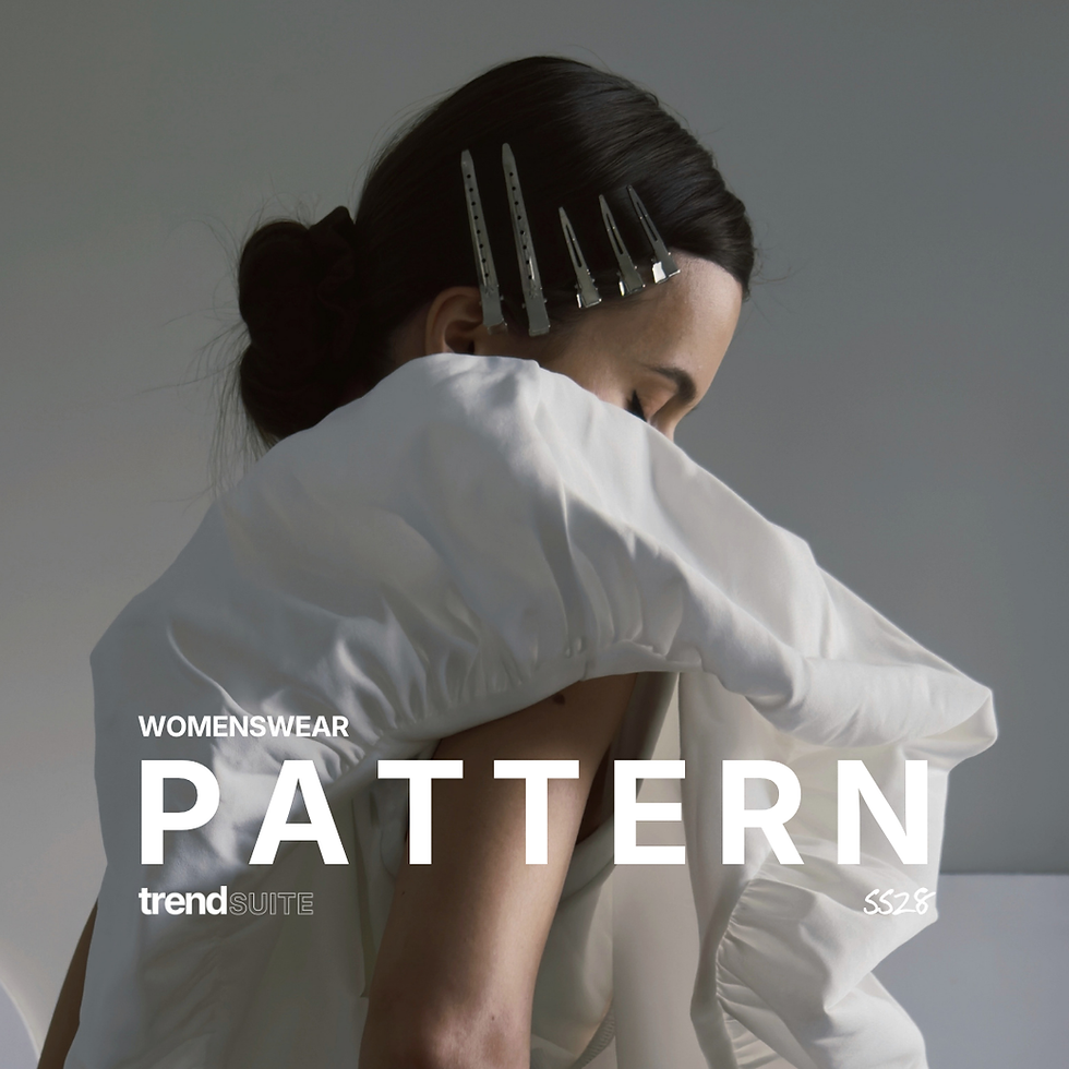 Spring Summer 2028 Womenswear Pattern Trend Forecast