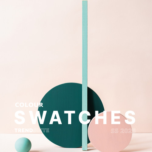 Spring Summer 2025 Trends - Colour Swatches - Women