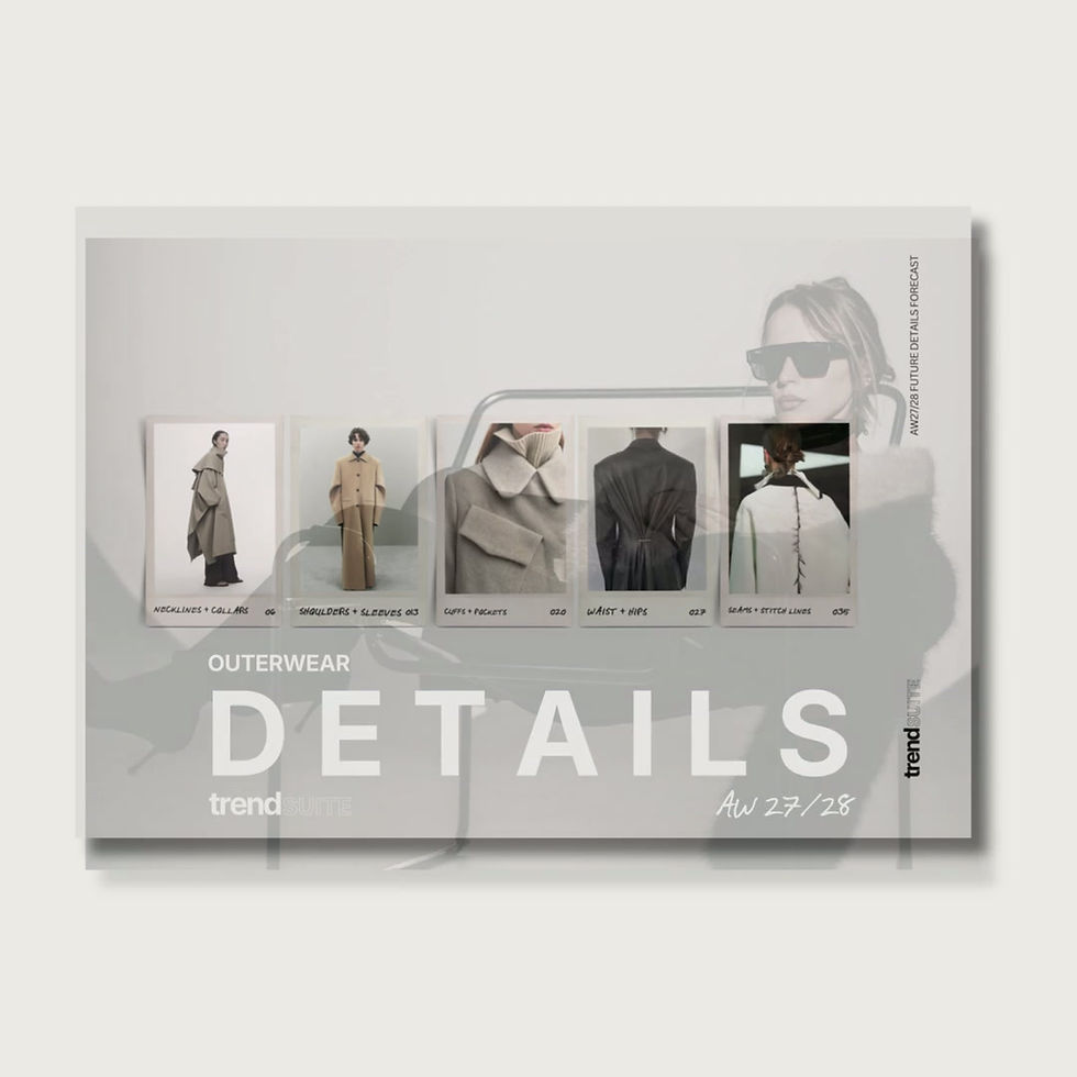 Thumbnail: Autumn Winter 2027-28 Womenswear Outerwear Details Forecast