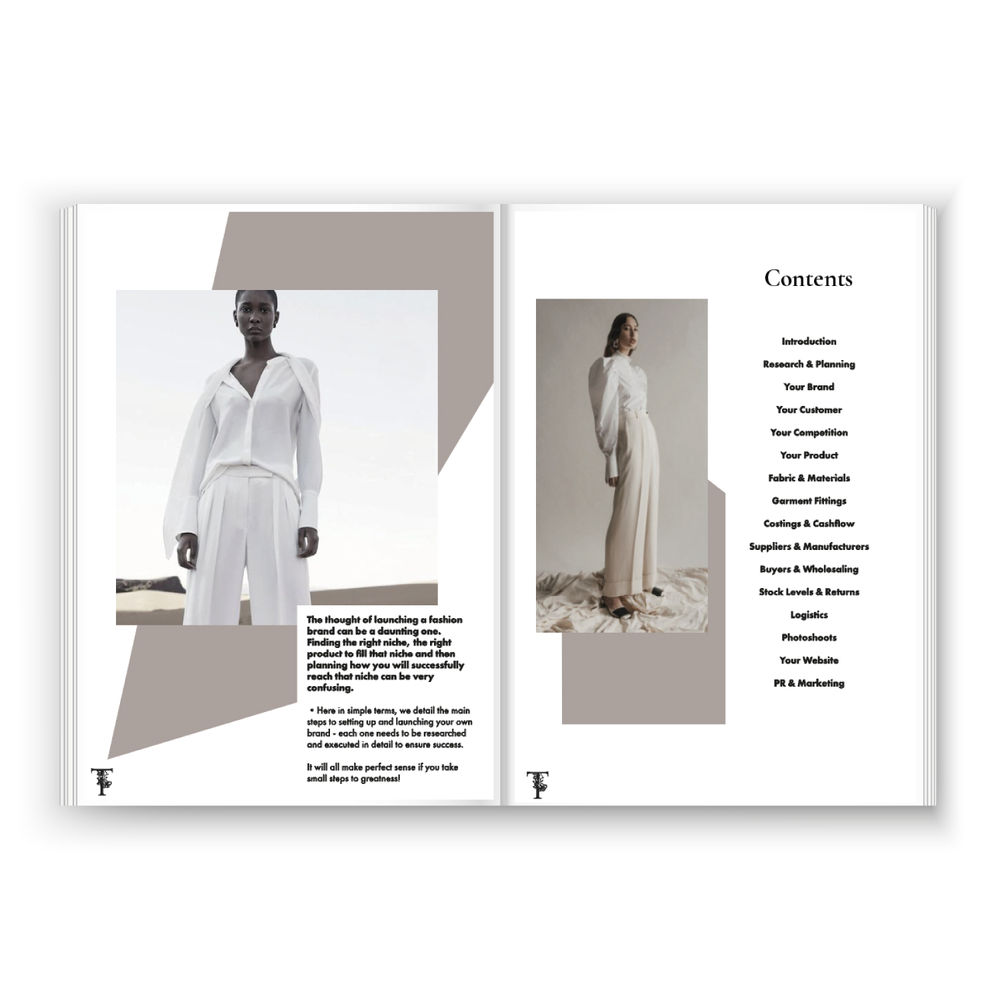 HOW TO START A FASHION BRAND GUIDE