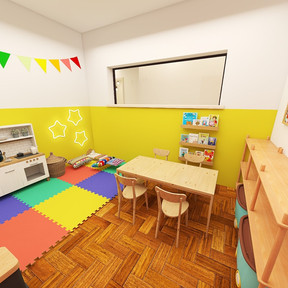 Sala de fonoaudiologia e psicologia infantil - Núcleo Plural